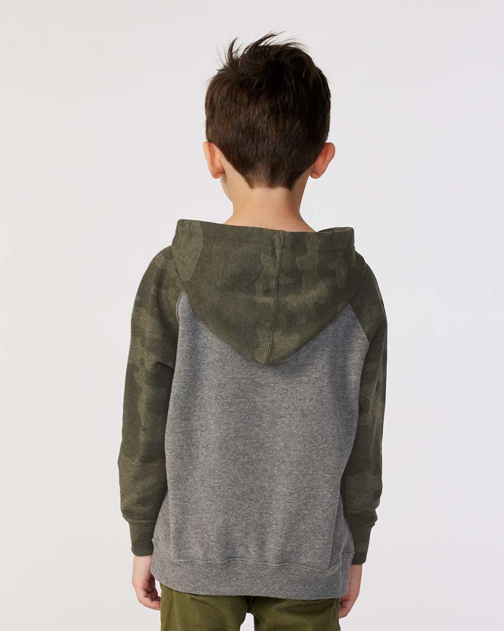 Independent Trading Co. Toddler Special Blend Hooded Raglan Sweatshirt PRM10TSB