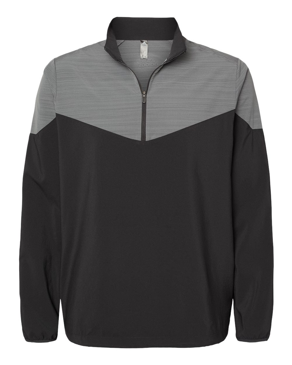 Adidas Heather Chevron Quarter-Zip Windshirt A546