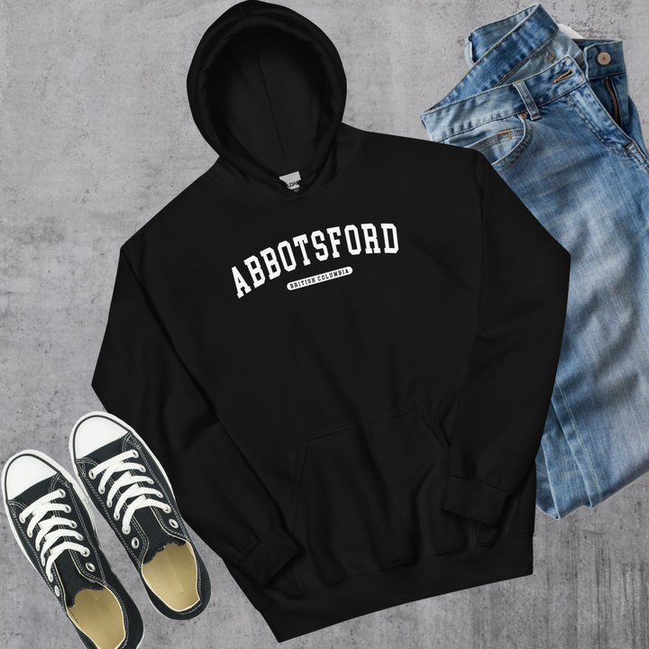 Abbotsford College Hoodie - Black / S