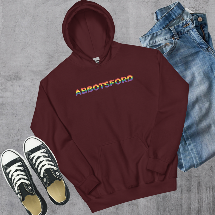 Abbotsford Pride Hoodie - Maroon / S