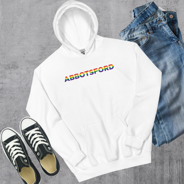 Abbotsford Pride Hoodie - White / S