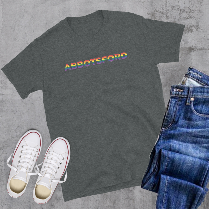 Abbotsford Pride Tee - Dark Heather / S