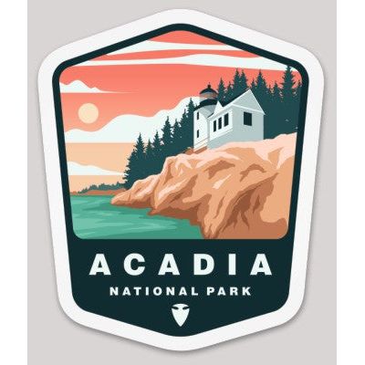 Acadia National Park Die Cut Sticker - Small - sticker