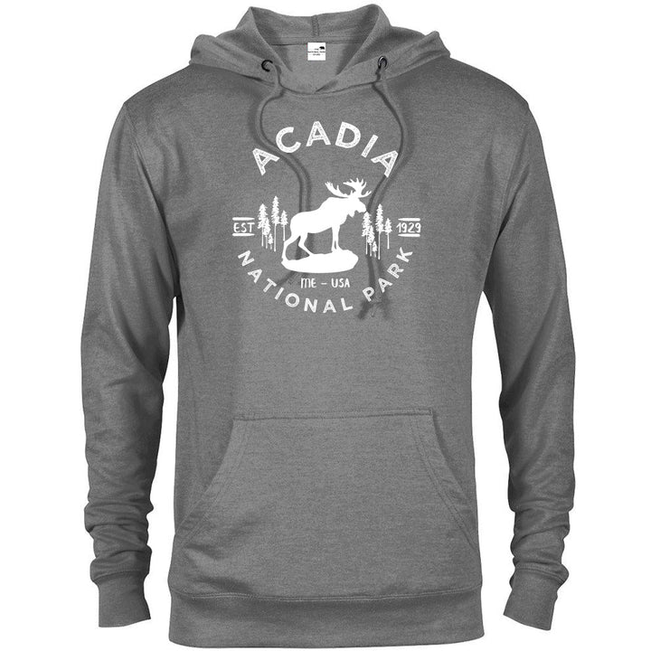 Acadia National Park Hoodie - S / Athlethic Heather - hoodie