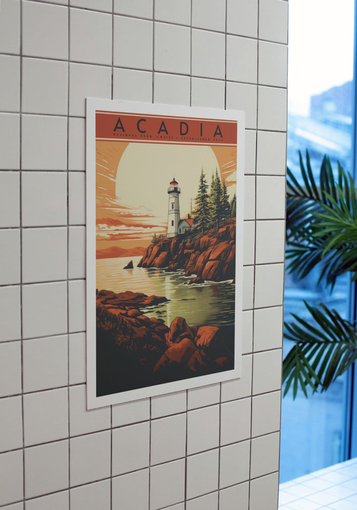 Acadia National Park Poster - poster