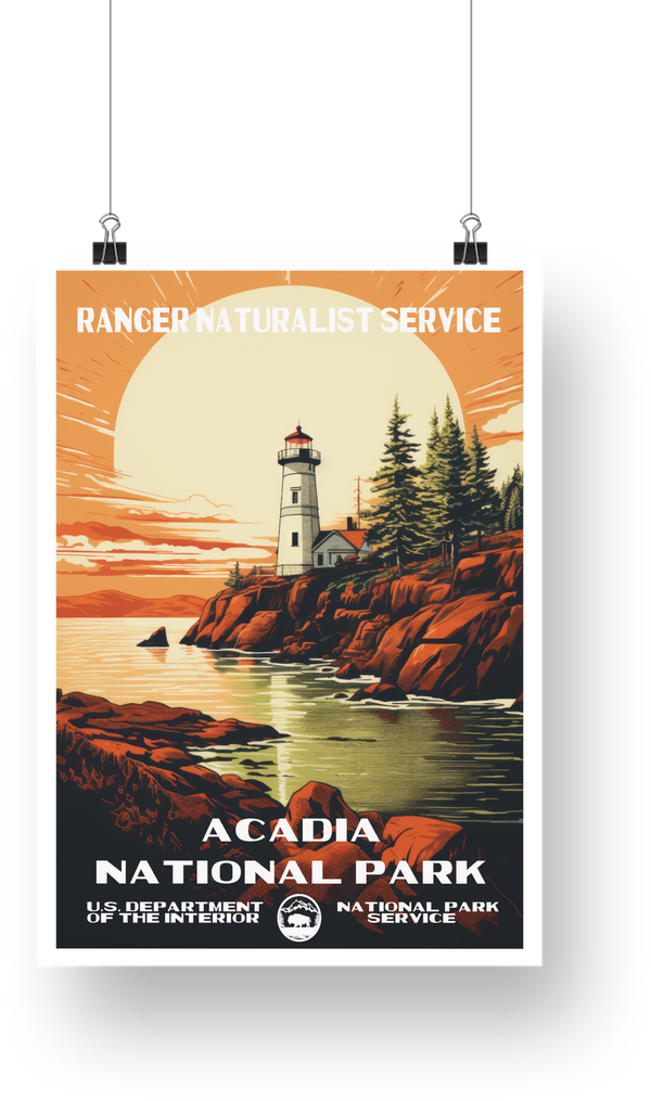 Acadia National Park Poster - poster