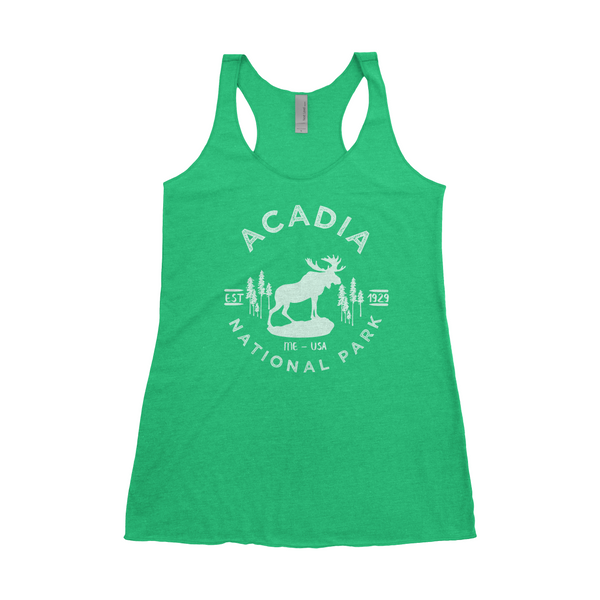 Acadia National Park Women’s Tank - Envy / S - tank