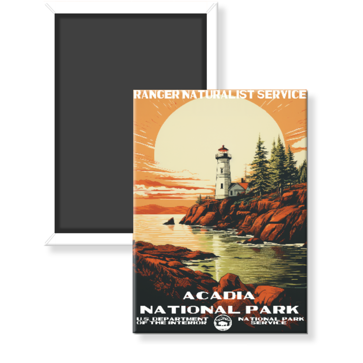 Acadia National Park WPA Magnet - magnet