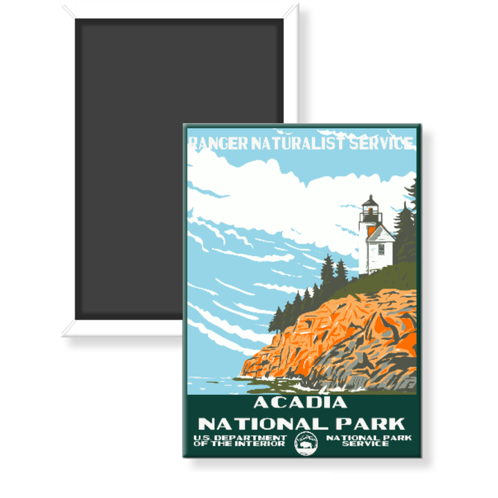 Acadia National Park WPA Magnet - magnet