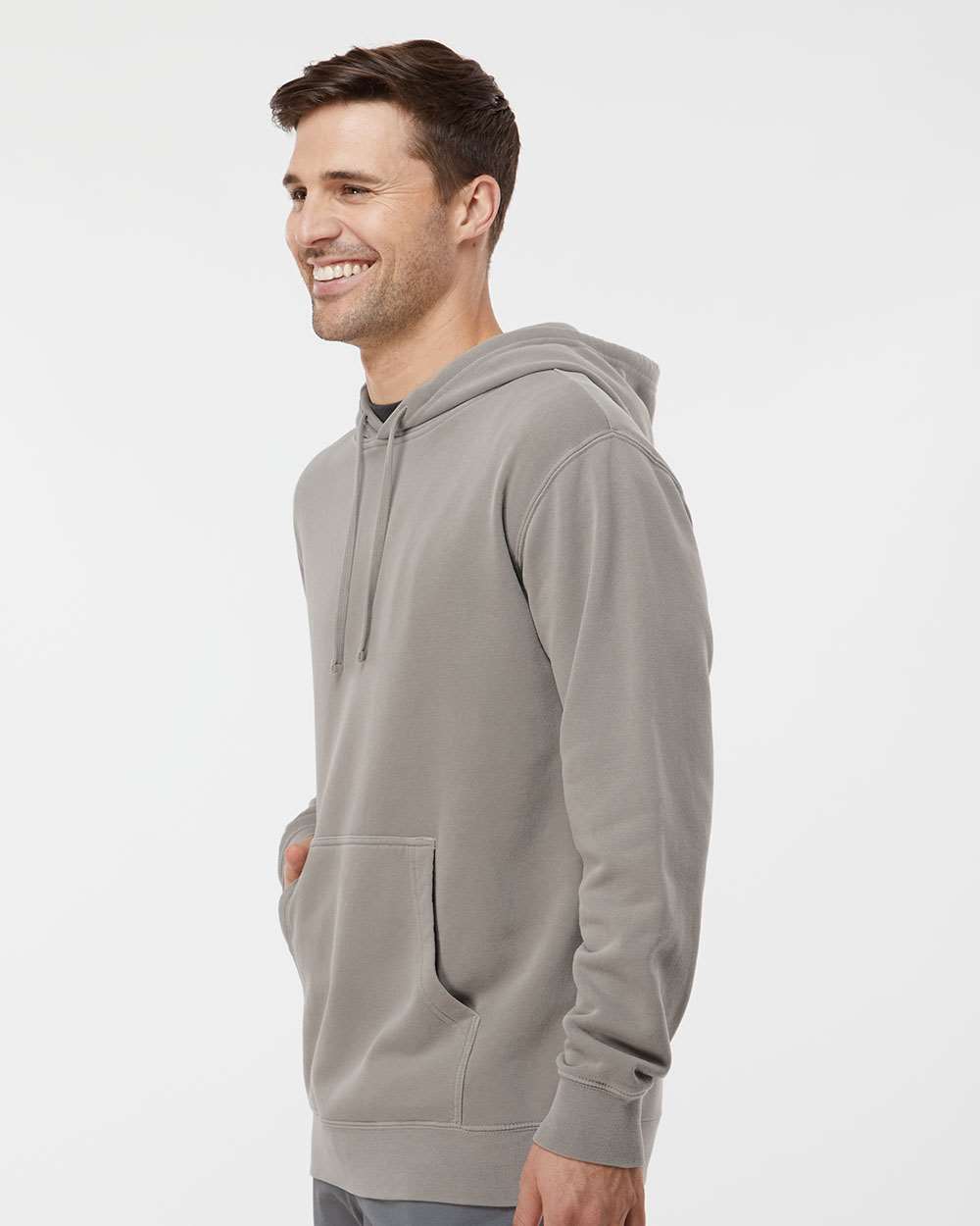 Independent Trading Co. Midweight Pigment-Dyed Hooded Sweatshirt PRM4500