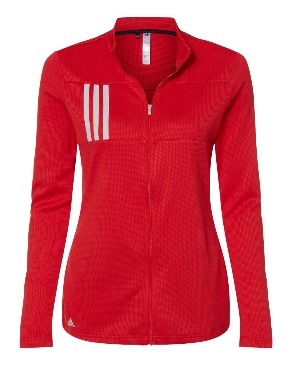 Adidas Women's 3-Stripes Double Knit Full-Zip A483