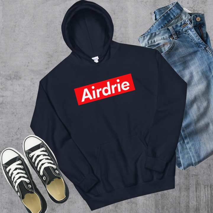 Airdrie Supreme’d Hoodie - Navy / S