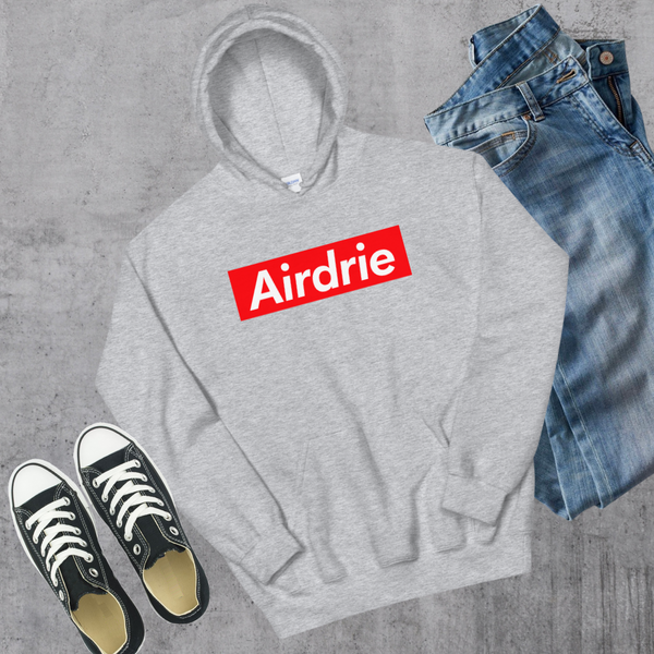 Airdrie Supreme’d Hoodie - Sport Grey / S