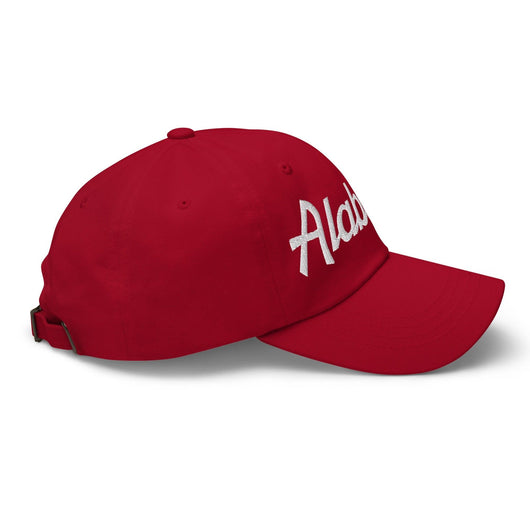 Alabama Vintage College Sports Script Embroidered Dad Hat