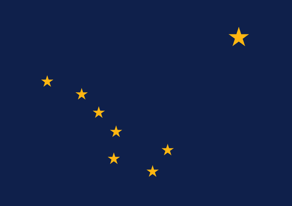 Flag of Alaska - Available in Multiple Sizes