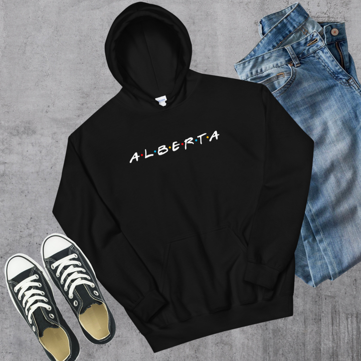 Alberta Friends Hoodie - Black / S