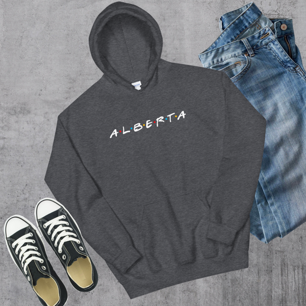 Alberta Friends Hoodie - Dark Heather / S