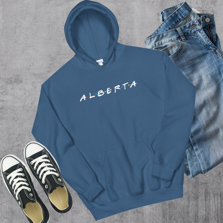 Alberta Friends Hoodie - Indigo Blue / S