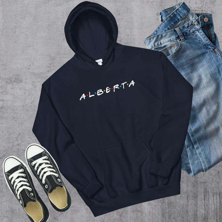 Alberta Friends Hoodie - Navy / S