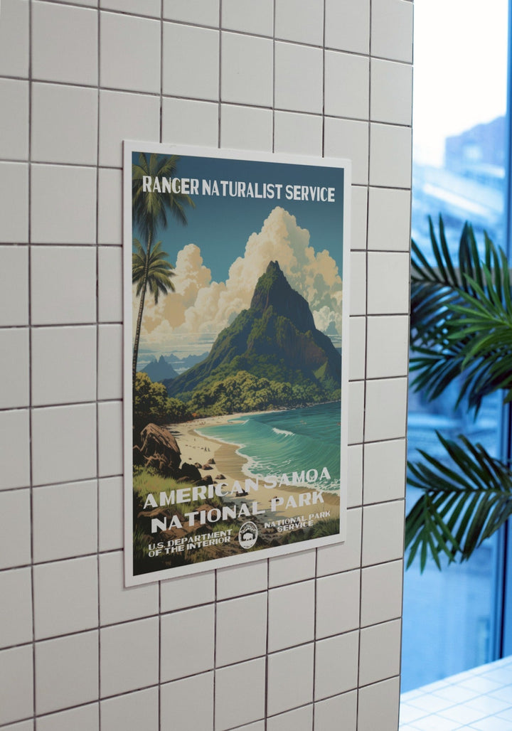 American Samoa National Park Poster - poster