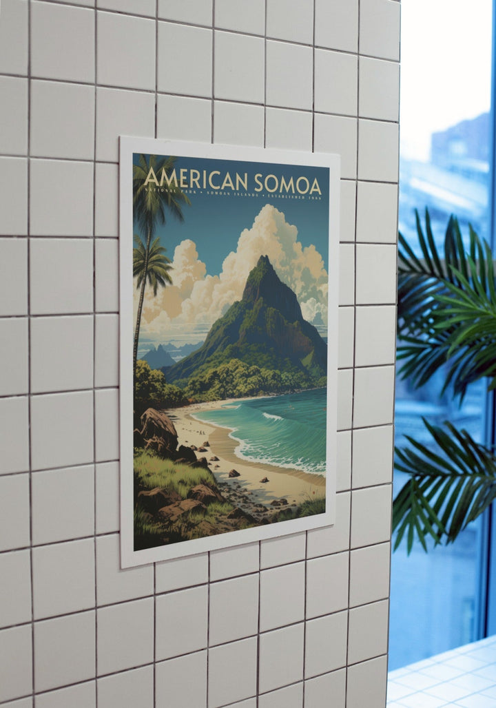 American Samoa National Park Poster - poster