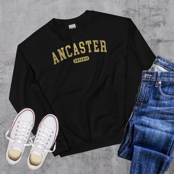 Ancaster College Gold Crewneck - S