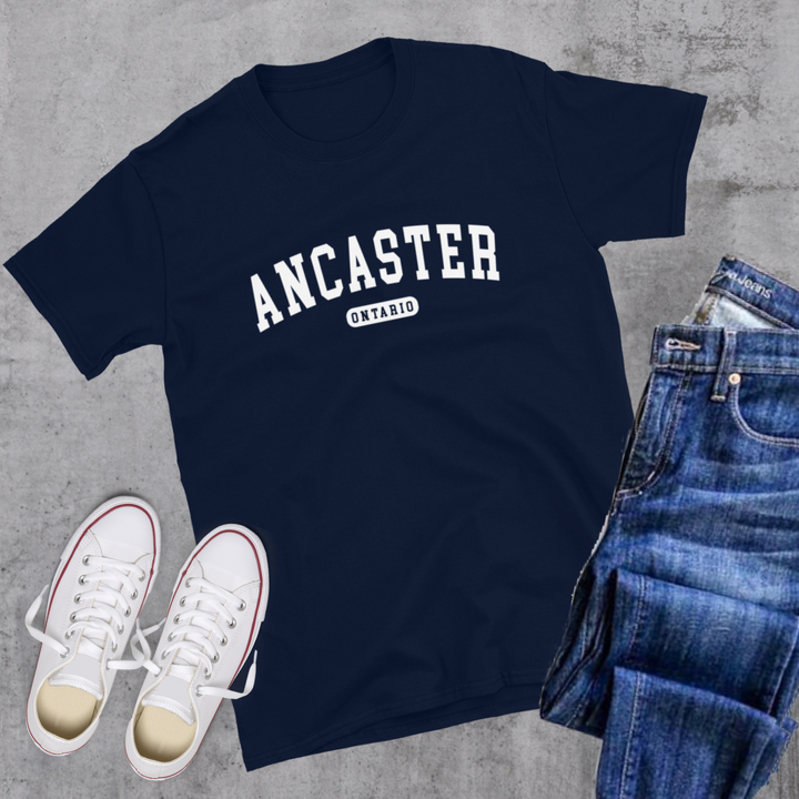 Ancaster College Tee - Navy / S