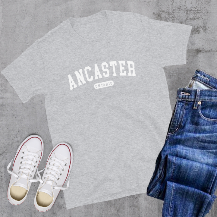 Ancaster College Tee - Sport Grey / S