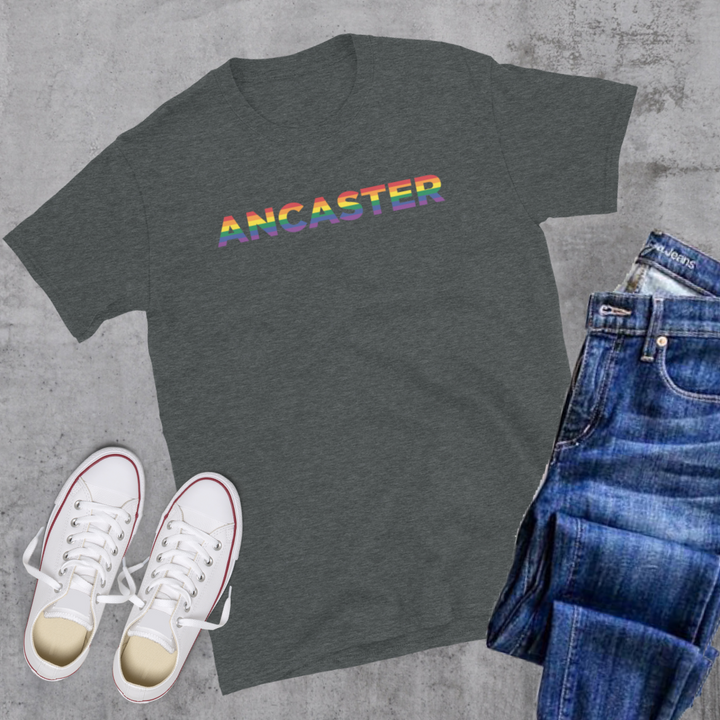 Ancaster Pride Tee - Dark Heather / S