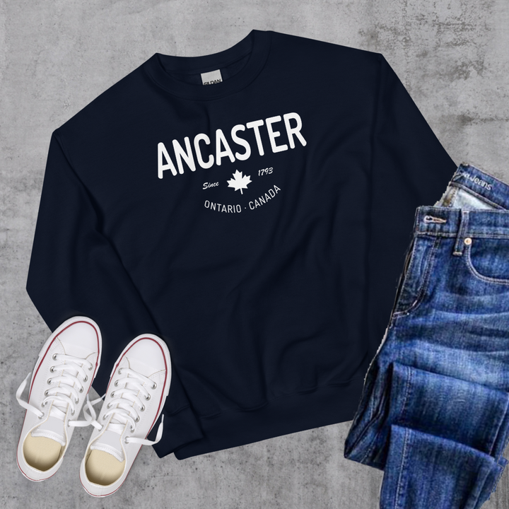 Ancaster since 1793 Crewneck - Navy / S