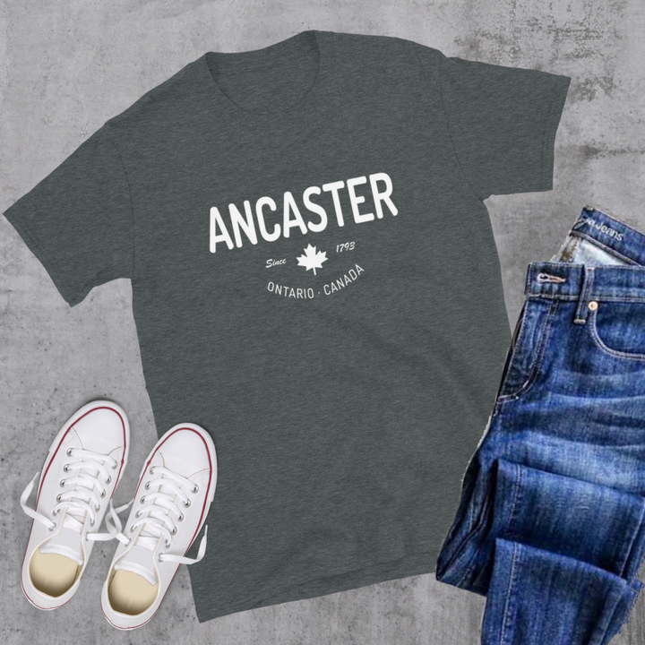 Ancaster since 1793 Tee - Dark Heather / S