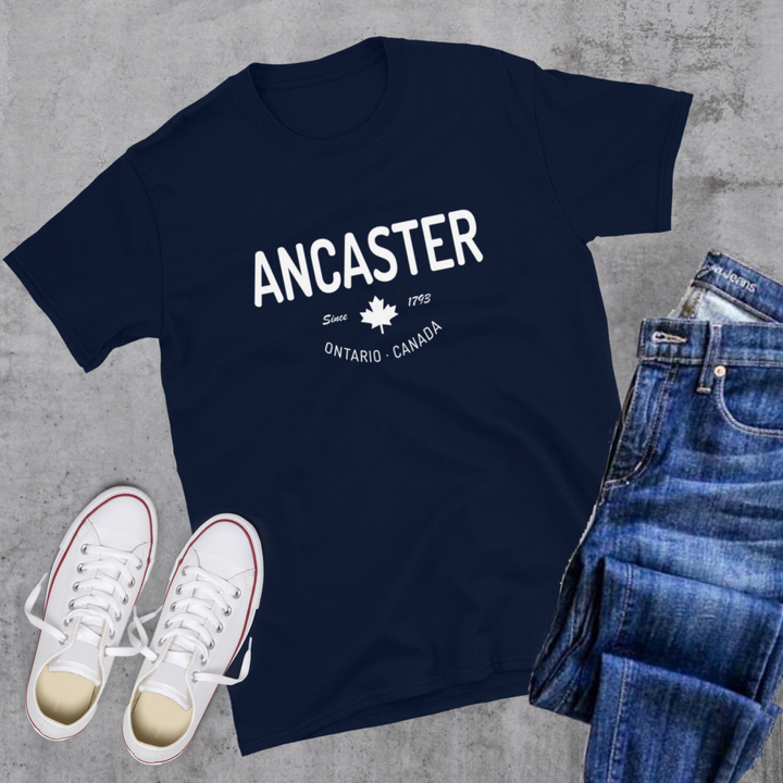 Ancaster since 1793 Tee - Navy / S