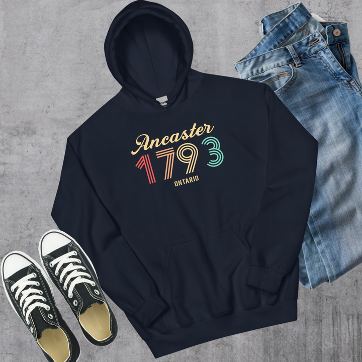 Ancaster Vintage Hoodie - Navy / S