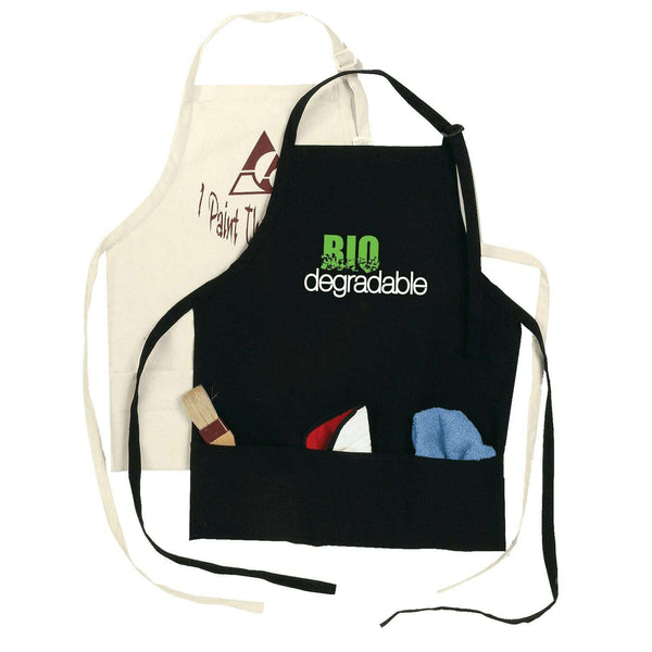 Aprons: design your dream custom apparel. Live screen printing toronto available. Aprn - Black / OS - Aprons