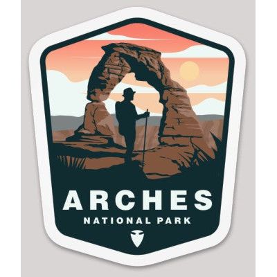 Arches National Park Die Cut Sticker - sticker