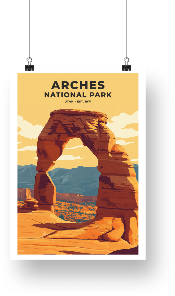 Arches National Park Poster - poster