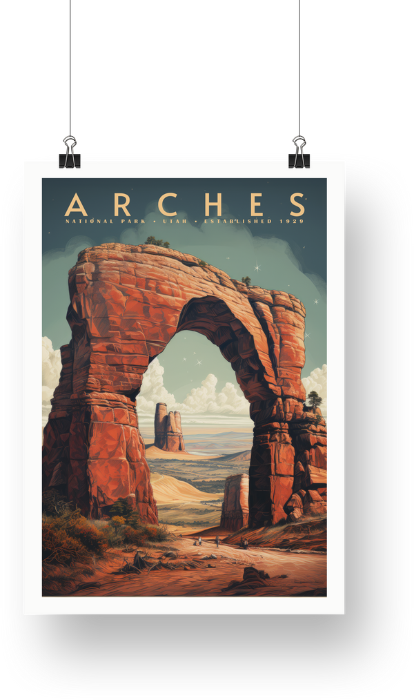 Arches National Park Poster - poster