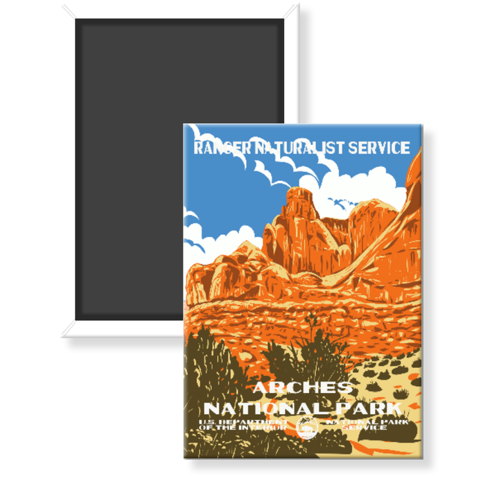 Arches National Park WPA Magnet - magnet