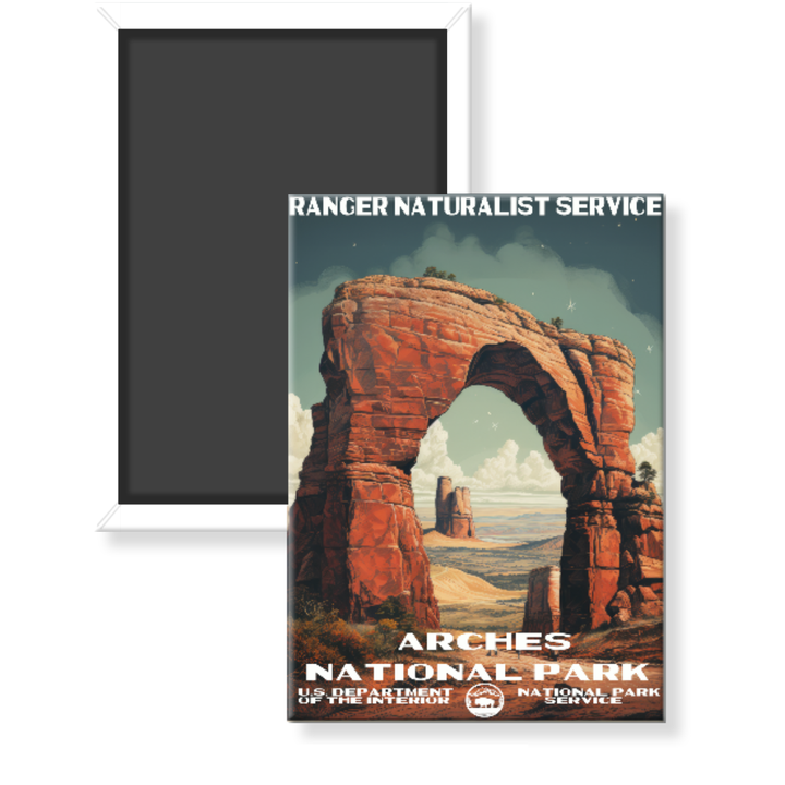 Arches National Park WPA Magnet - magnet