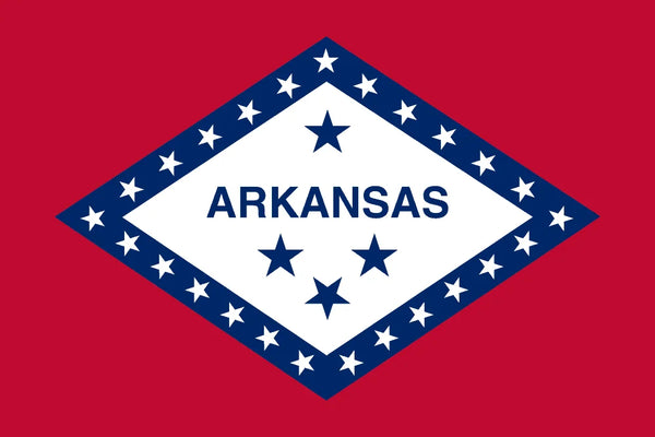 🌟 Flag of Arkansas – Available in Multiple Sizes 🌟