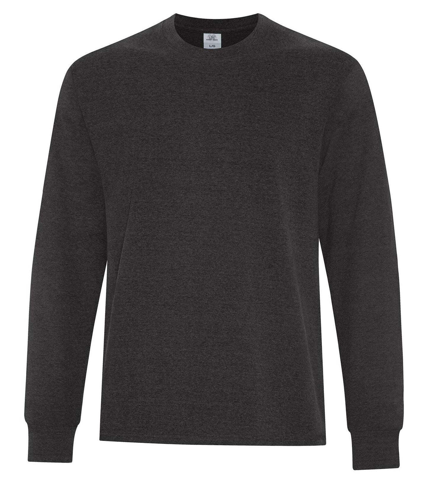 Atc Earth Wash Everyday L/S Tee ATC6015 - Black / S - T-Shirts & Activewear