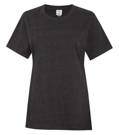 Atc Earth Wash Everyday Ladies Tee ATC6040L - Black / S - T-Shirts & Activewear