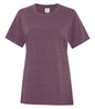 Atc Earth Wash Everyday Ladies Tee ATC6040L - Eggplant / S - T-Shirts & Activewear