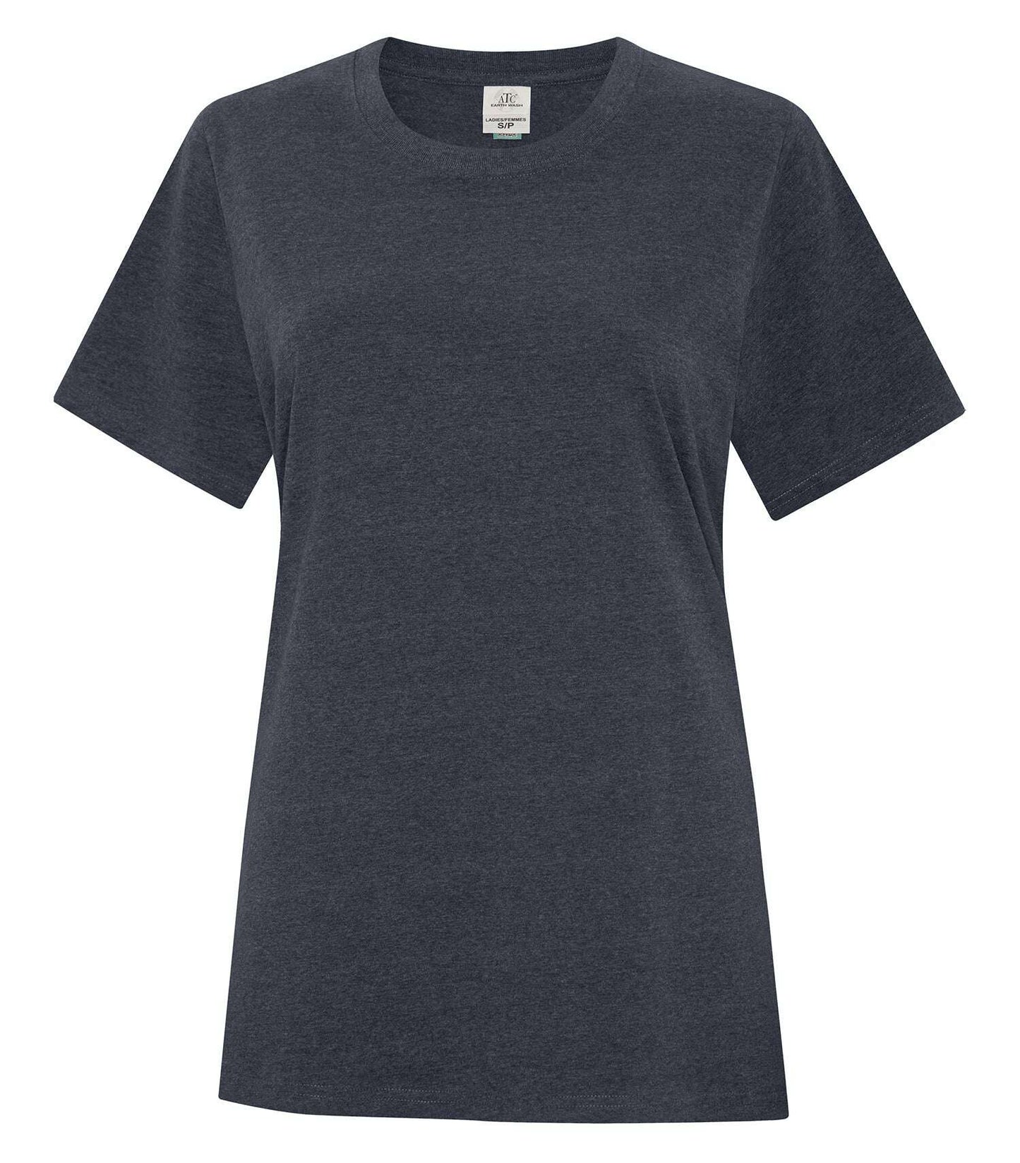Atc Earth Wash Everyday Ladies Tee ATC6040L - Navy / S - T-Shirts & Activewear