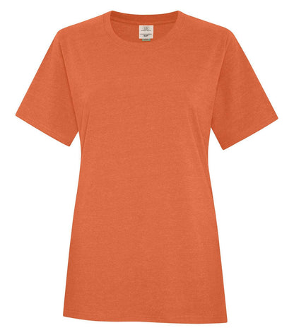Atc Earth Wash Everyday Ladies Tee ATC6040L - Orange / S - T-Shirts & Activewear