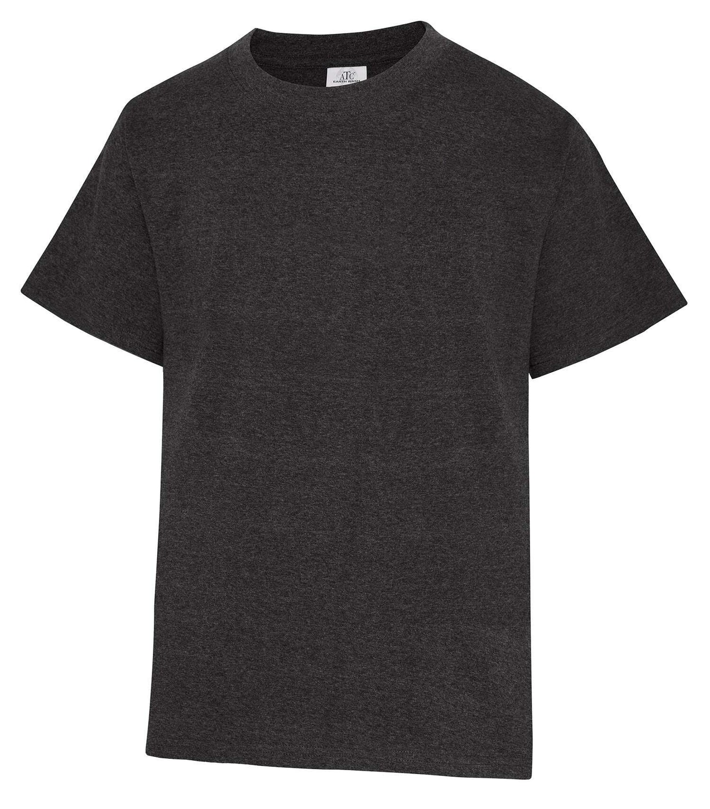 Atc Earth Wash Everyday Youth Tee ATC6040Y - Black / S - T-Shirts & Activewear
