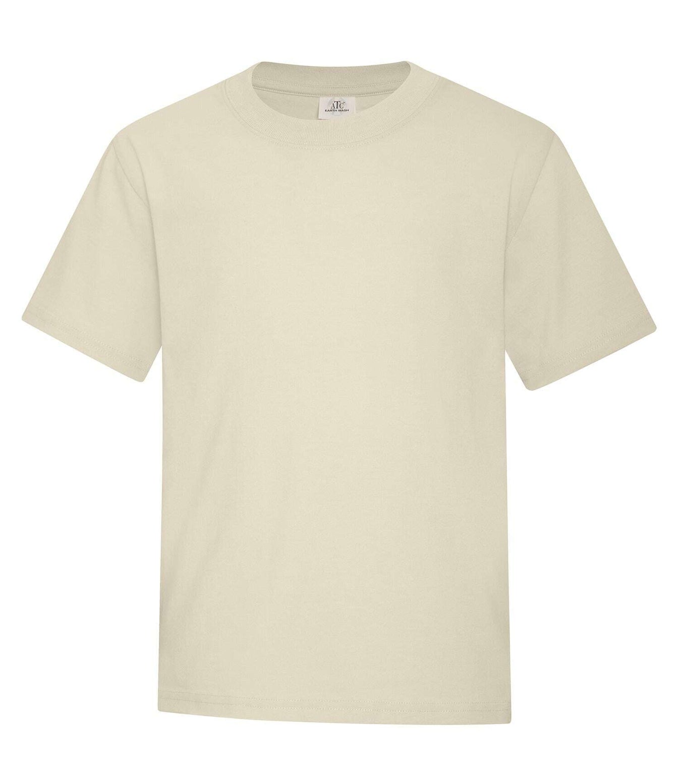 Atc Earth Wash Everyday Youth Tee ATC6040Y - Bone / S - T-Shirts & Activewear