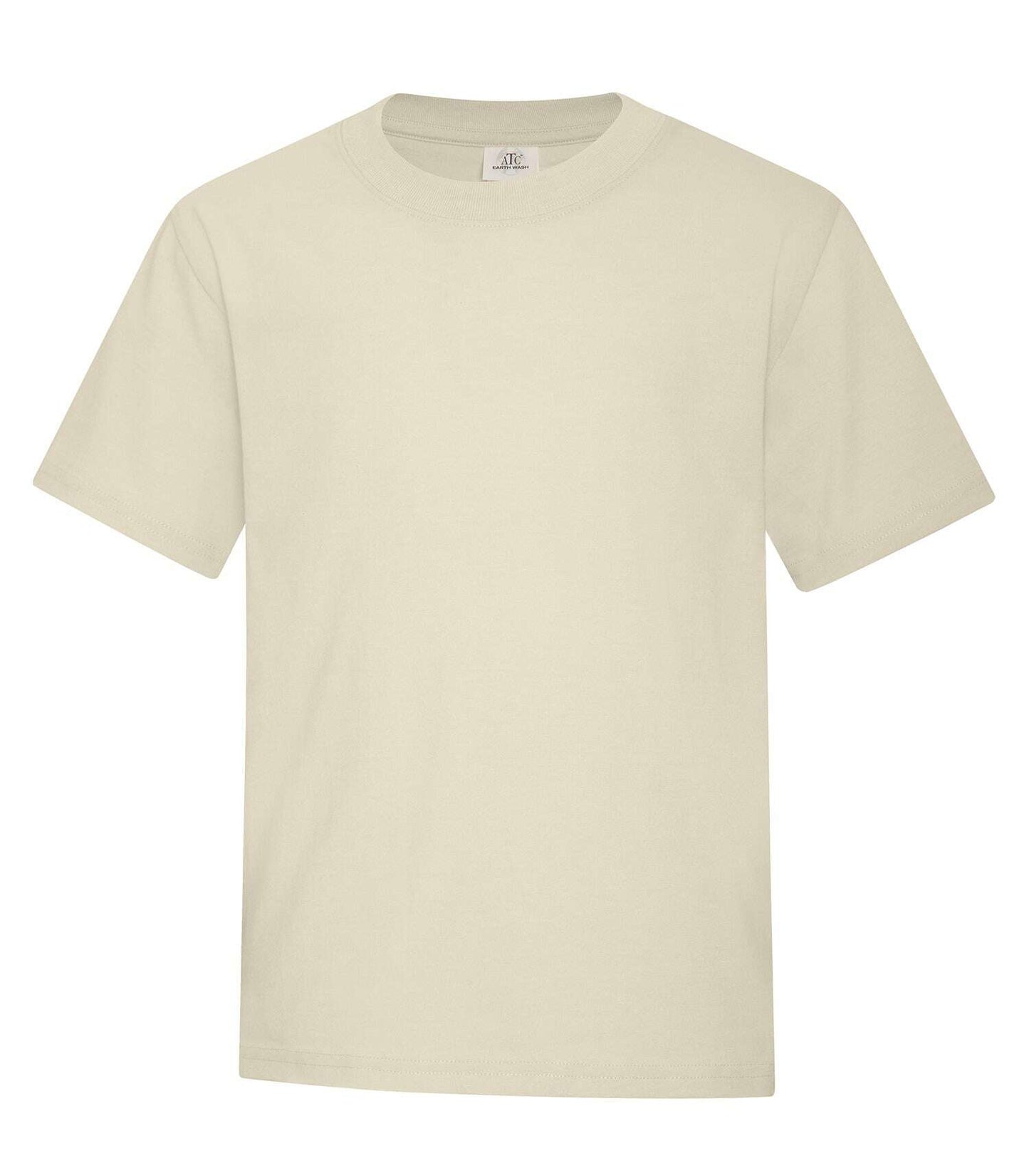 Atc Earth Wash Everyday Youth Tee ATC6040Y - Bone / S - T-Shirts & Activewear