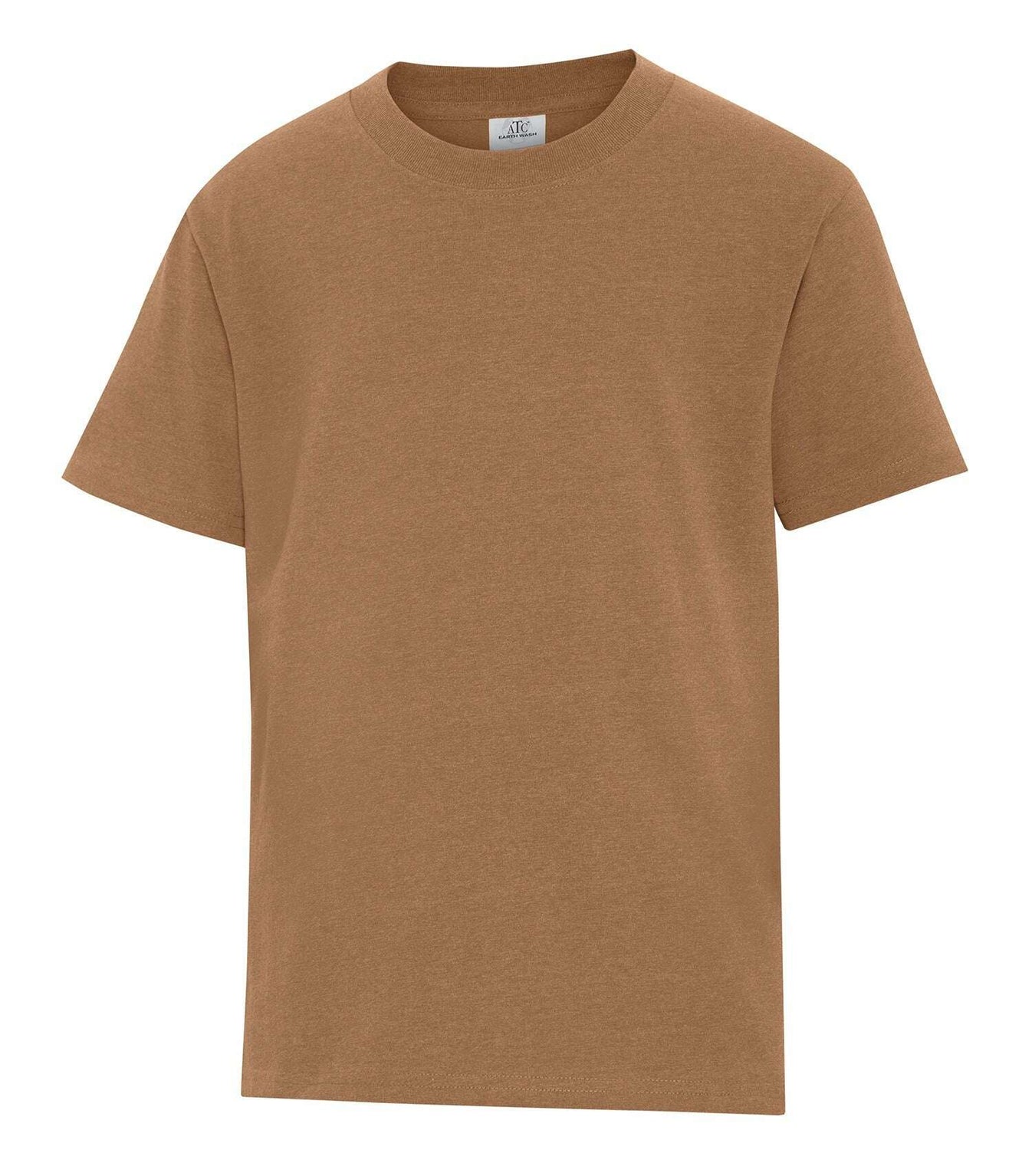 Atc Earth Wash Everyday Youth Tee ATC6040Y - Caramel / S - T-Shirts & Activewear