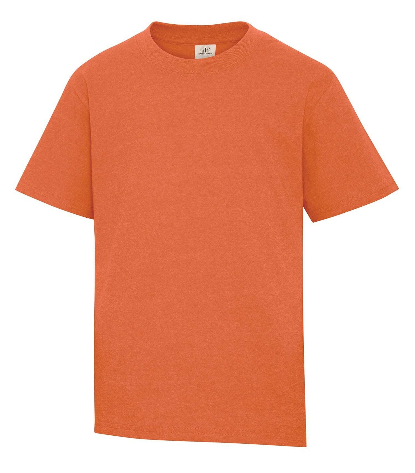 Atc Earth Wash Everyday Youth Tee ATC6040Y - Orange / S - T-Shirts & Activewear